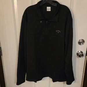 Callaway Black Long Sleeve Pullover Size XXL